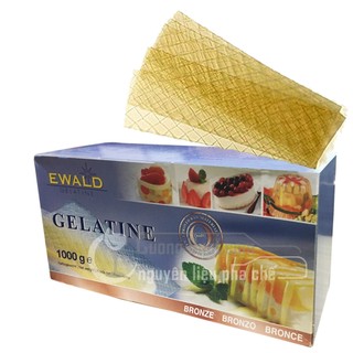 Combo  5 lá  Gelatine Đức