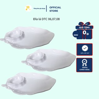 Đĩa nhựa hình chiếc lá, đĩa hình lá Fataco | MTA - Mart