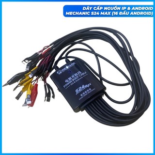 Dây cấp nguồn ip & android MECHANIC S24 MAX (16 đầu android)