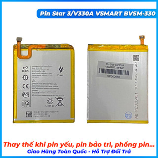 Pin star 3 v330a vsmart bvsm-330