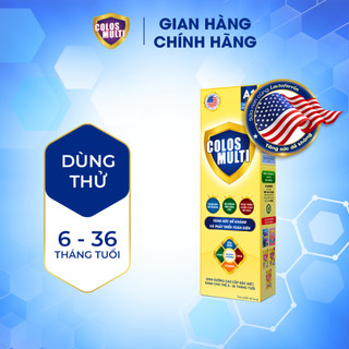 [ HỘP DÙNG THỬ] Sữa non Colosmulti A1 hỗ trợ tăng cường sức đề kháng giúp tăng cân (hộp 2 gói x 14g)