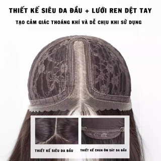 Tóc Giả Siêu Da Đầu Cao Cấp, Tóc Giả iAn Wig