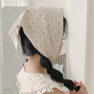 Khăn Turban voan hoa nhí Bownie