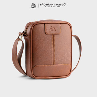 Túi đeo chéo da nam cao cấp dáng đứng LATA TN34