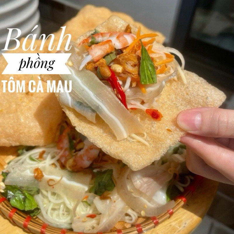 500g BÁNH PHỒNG TÔM CÀ MAU