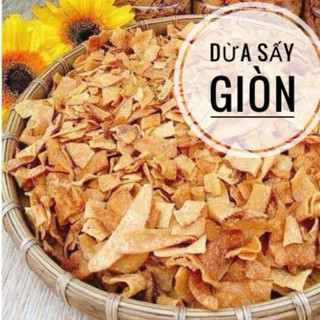 500g Dừa Sấy Giòn