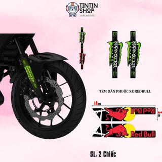 Tem decal dán phuộc xe máy phản quang cho mọi dòng xe máy, xe điện