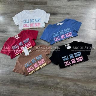 Áo Pull áo croptop On.ly vải bozip mềm mát, co giãn