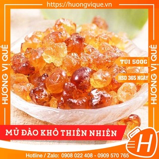 Mủ đào khô thiên nhiên - túi hút chân không 500g