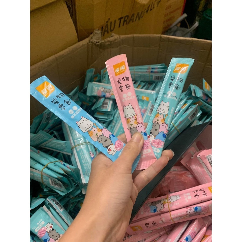 [SẴN HÀNG] Combo 10, 30, 50 thanh súp thưởng shizuka -Thức ăn cho mèo / súp thưởng cho mèo