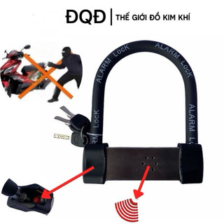 Khoá chữ u chống trộm có chuông báo động lk 605, 604
