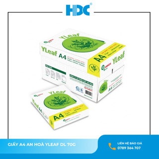 Giấy in photo A5 An Hòa YLeaf ĐL 70gsm