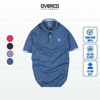 Áo Thun Polo Nam Chất Vải Poly Thun Lạnh Cao Cấp Mềm Mịn Thoáng Mát Thương Hiệu OVERCO - OVPPL239