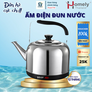 Ấm Điện Đun Nước Homely Đun Nước Siêu Tốc Tiện Ích Tự Ngắt Khi Sôi Dung Tích Lớn 5L Tiết Kiệm An Toàn Chính Hãng