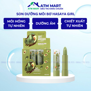 Son dưỡng môi hồng tự nhiên mùi bơ hasaya girl - hàng chuẩn thái lan