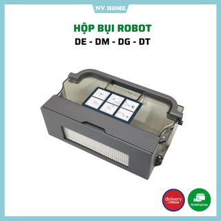 Phụ kiện robot hút bụi lau nhà Deebot De53, De55, De33,De35,DM65, DG71, DT88, DT87g, Dt85g hộp bụi