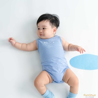 [PUNCHUN 3M- 12M] Bodychip ba lỗ cho bé trai Bakery PunChun - SS24