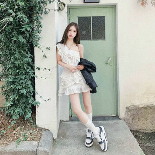 [ O D E R ] Váy chéo vai bèo tầng xinh xắn huyentrang.shop_