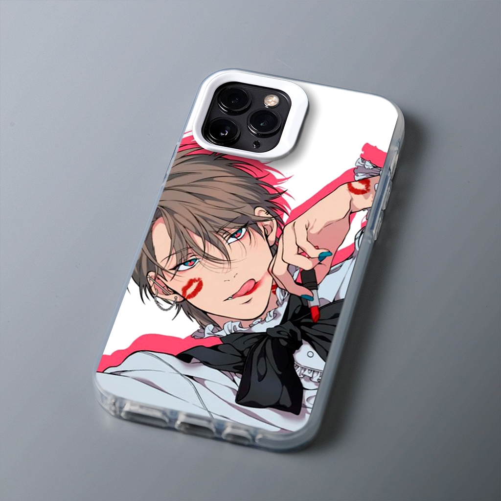 Ốp lưng iPhone silicone cao cấp Leocase Cirrus Lost in the cloud BL manhwa yaoi cho iPhone