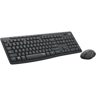 Bàn phím chuột không dây Silent Logitech MK295 - không tiếng ồn, đầy đủ phím số - Hàng chính hãng, bảo hành 1 năm