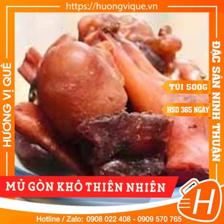 Mủ gòn khô thiên nhiên - túi zip 500g