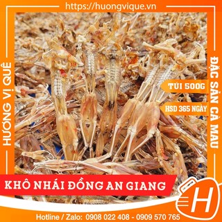 Khô nhái đồng an giang - túi hút chân không 500g - đặc sản cà mau
