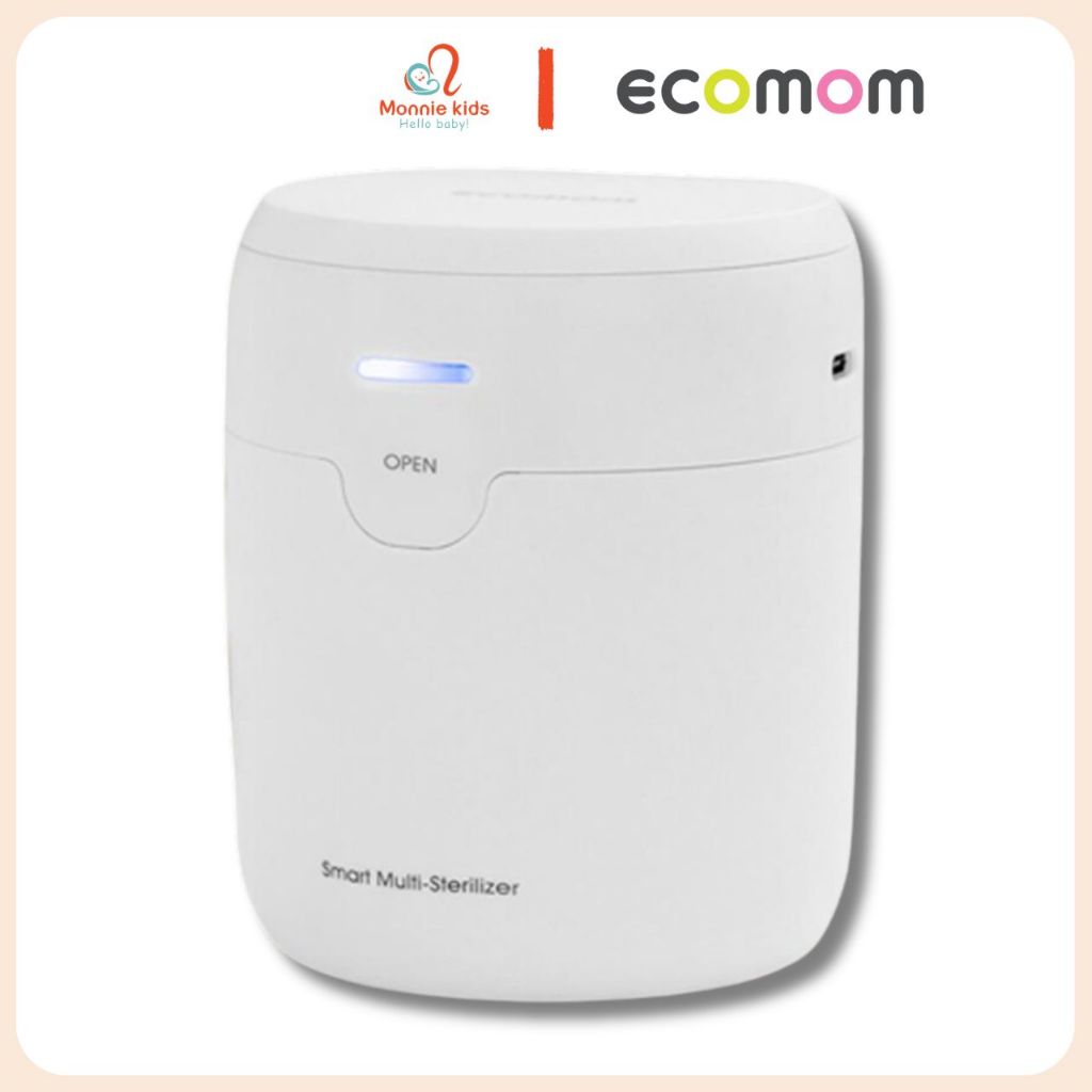 Máy tiệt trùng mini tia UV Ecomom ECO-203 Light, máy tiệt trùng núm ti cho bé cầm tay di động