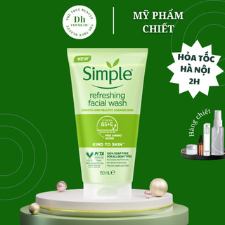 Sữa rửa mặt Simple Kind To Skin Refreshing Facial Wash Gel 150ml