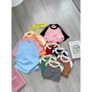 Áo babytee phối màu ( chất đẹp )