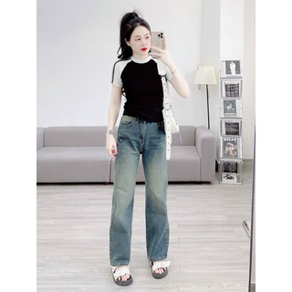 Áo babytee phối màu ( chất đẹp )