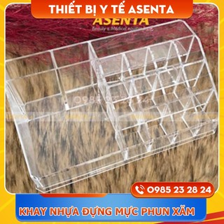 Khay nhựa đựng mực phun xăm đa năng