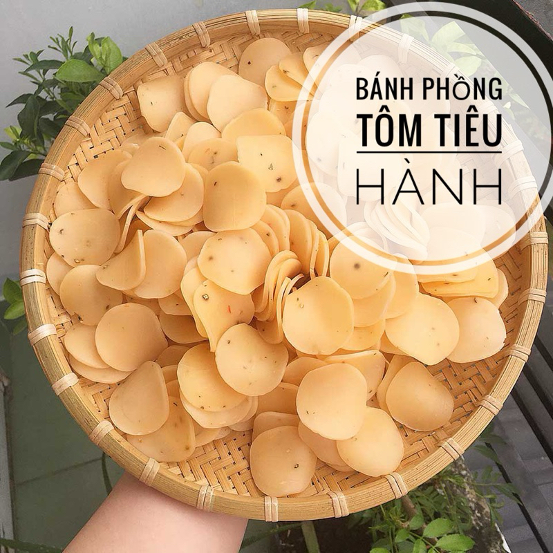 500g Bánh Phồng Tôm Tiêu Hành