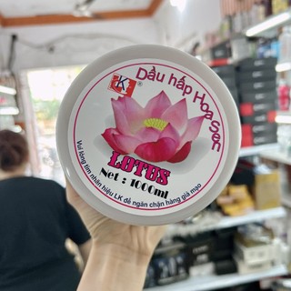 Dầu hấp tóc hoa sen 1000ml suôn mượt