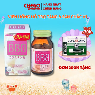 Viên uống BBB Best Beauty Body Orihiro tăng kích thước và săn chắc ngực, 330 viên/hộp