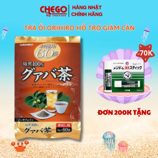 Trà ổi hỗ trợ giảm cân Orihiro Nhật Bản túi 60 gói