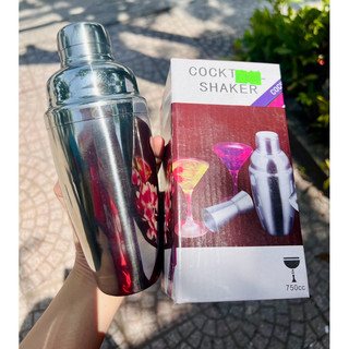 Bình lắc pha chế cocktail 100% inox 304