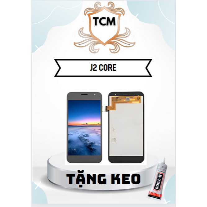 Màn Hình Samsung Galaxy J2 Core 2018 / SM-J260G - Màn Hình Nguyên Bộ Zin New Samsung, Màu Đen