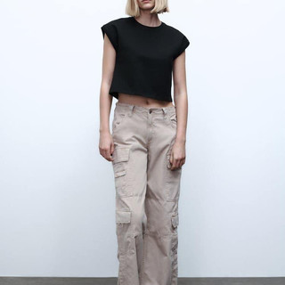 Áo thun croptop lửng nữ sát nách