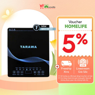 Bếp Từ Đơn Cảm Ứng 2200W Mặt Kính Chịu Lực Chịu Nhiệt Cao, 8 Chế Độ Nấu, Hẹn Giờ Ngắt Tự Động Thông Minh An Toàn