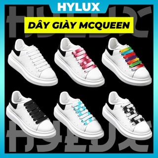 [6 Màu] Dây Giày McQueen (MCQ) Bản 12mm Cao Cấp Siêu Đẹp HYLUX