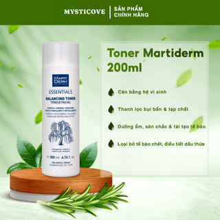 Nước Cân Bằng Dưỡng Ẩm Cho Da Hỗn Hợp, Thường Đến Khô - MartiDerm Essentials Blooming Toner (200ml)