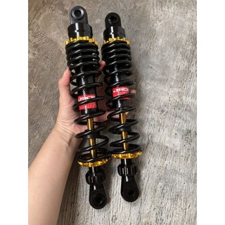 phuộc sau RC.B (33cm) ty vàng gắn dream wave Elegant Galaxy Future led Axelo Cub