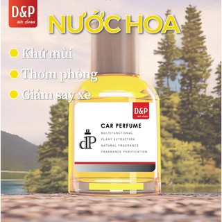 Nước hoa ô tô tinh dầu thơm khử mùi xe hơi chiết xuất tự nhiên an toàn 4 mùi độc đáo lưu hương bền lâu giảm say xe