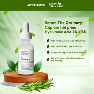 Tinh chất cấp ẩm hồi phục The Ordinary Hyaluronic Acid 2% + B5 30ml của Canada