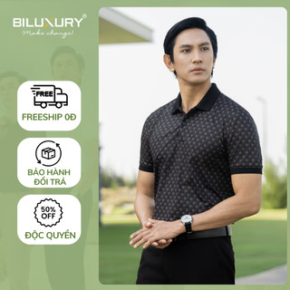 Áo Polo 8APCH423DEN Biluxury Bền Màu, Dễ Làm Sạch, Chống Nhăn
