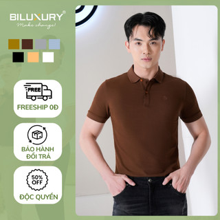Áo Polo Nam Biluxury 7APCB002 Chất Nano Cao Cấp Chuẩn Form