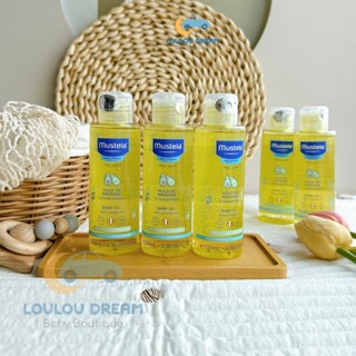  Dầu massage Mustela cho trẻ sơ sinh và em bé Massage Baby Oil 100ml  CHÍNH HÃNG  