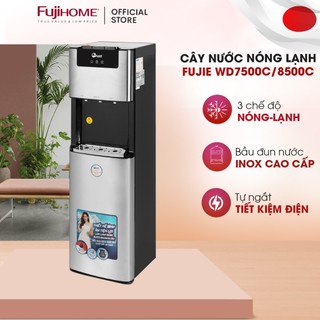 Cây nước nóng lạnh bình âm cao cấp nhập khẩu FujiE, tự động ngắt tiết kiệm điện dùng bình nước lọc âm tiện dụng