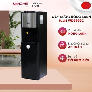 Cây nước nóng lạnh bình âm FujiE nhập khẩu, máy nước uống nóng lạnh bình hút gia đình tiết kiệm điện, bảo hành 2 năm