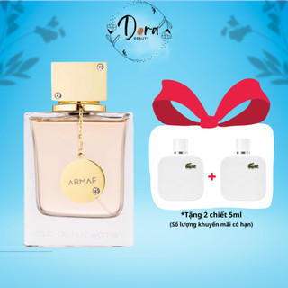 Chiết 10ml Armaf Club De Nuit Women Nữ tính, Thanh lịch, Ấm áp tặng kèm Lacoste L.12.12 Tươi mát